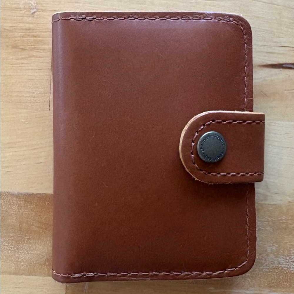 Portland Leather Goods Mini Bifold Wallet
